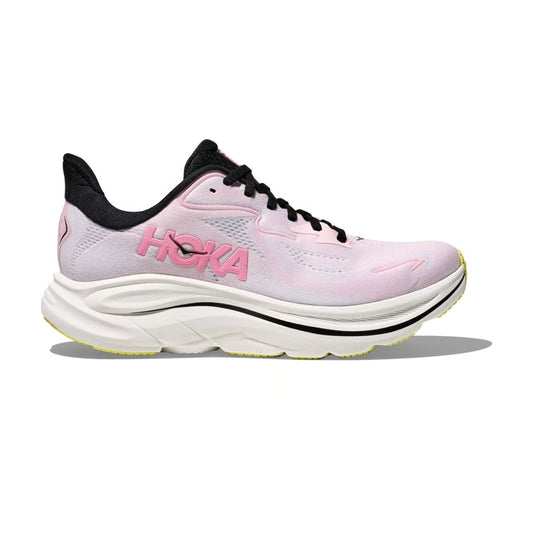 HOKA Clifton 10 Pink & Black Cushioned Running Shoes