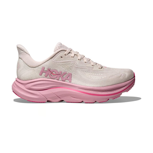 HOKA Clifton 10 Rose Cream Cushioned Running Shoes