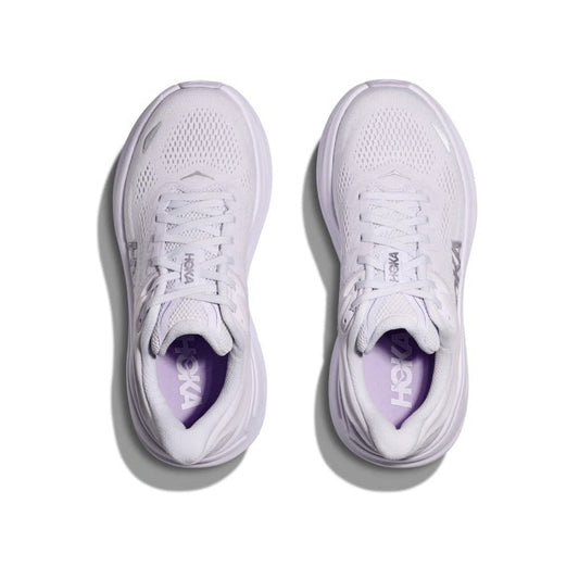 HOKA Bondi 9 Lavender Cushioned Running Shoes