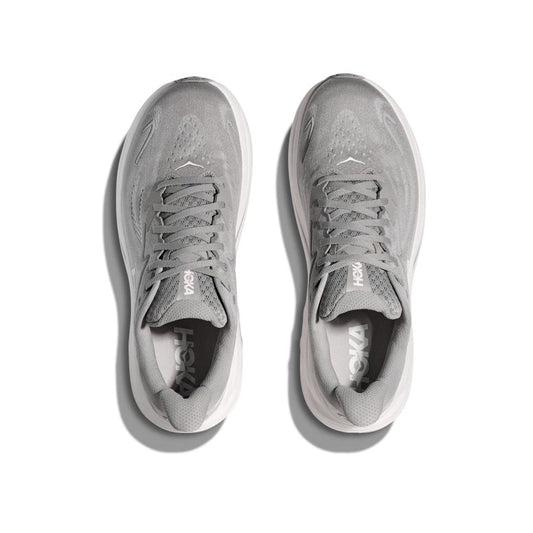 HOKA Clifton 10 Gray Cushioned Running Shoes