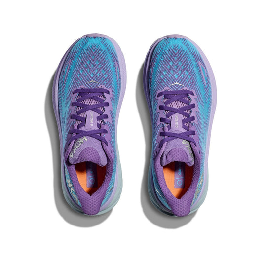 HOKA Clifton 9 Chalk Violet & Pastel Lilac Cushioned Running Shoes