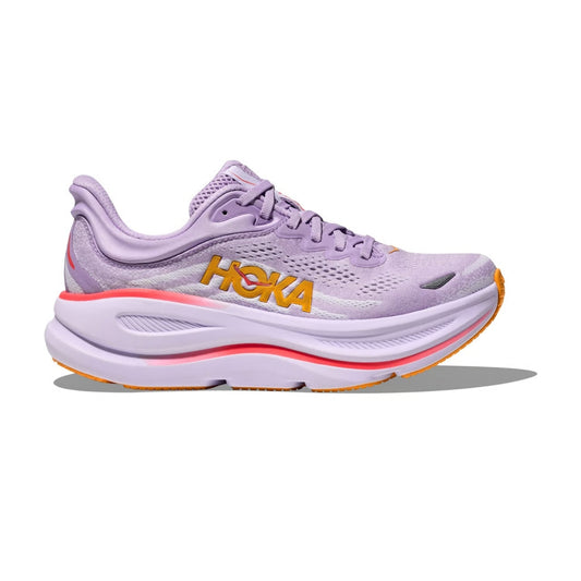 HOKA Bondi 9 Purple Cushioned Running Shoes