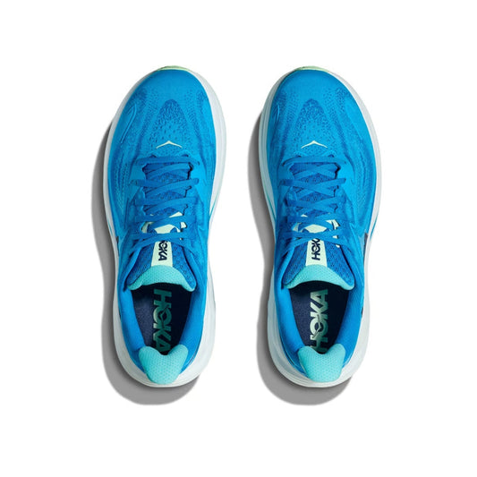 HOKA Clifton 10 Blue Cushioned Running Shoes