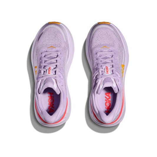 HOKA Bondi 9 Purple Cushioned Running Shoes