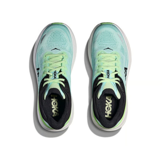 HOKA Bondi 9 Green Cushioned Running Shoes