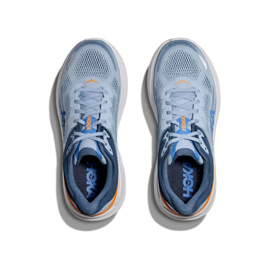HOKA Bondi 9 Blue Cushioned Running Shoes