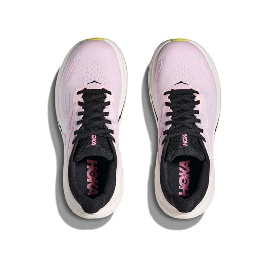 HOKA Clifton 10 Pink & Black Cushioned Running Shoes