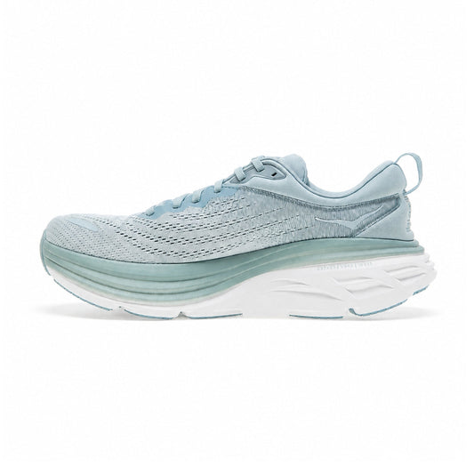 HOKA Bondi 8 Cloud Blue Cushioned Running Shoes