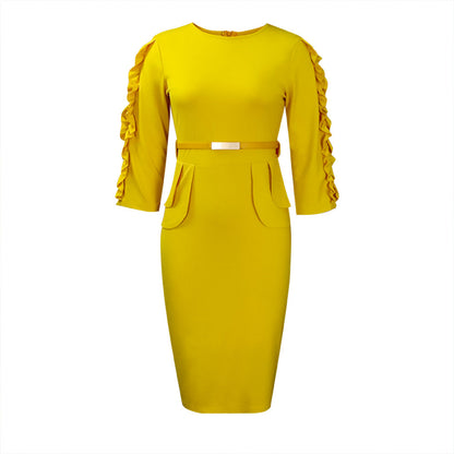 Women Dress Career Office Dress
